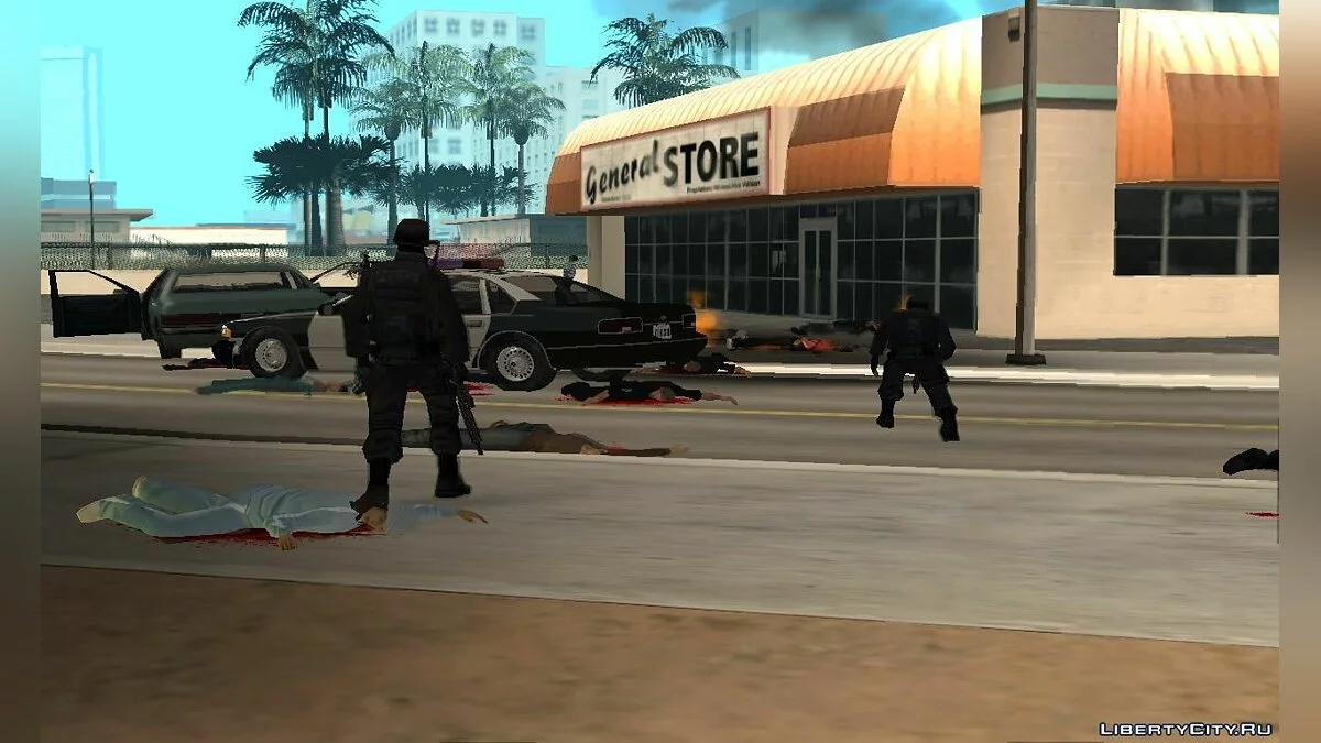 Режим анархии и беспредела / GTA San Andreas