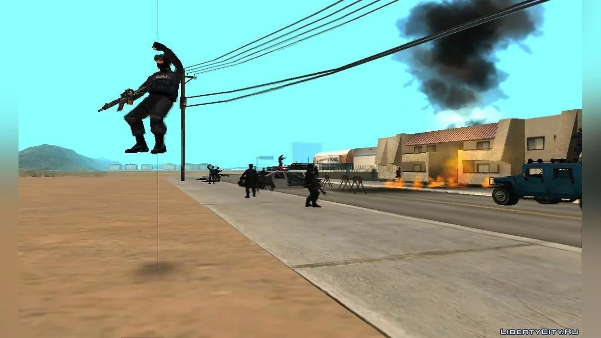 Режим анархии и беспредела / GTA San Andreas