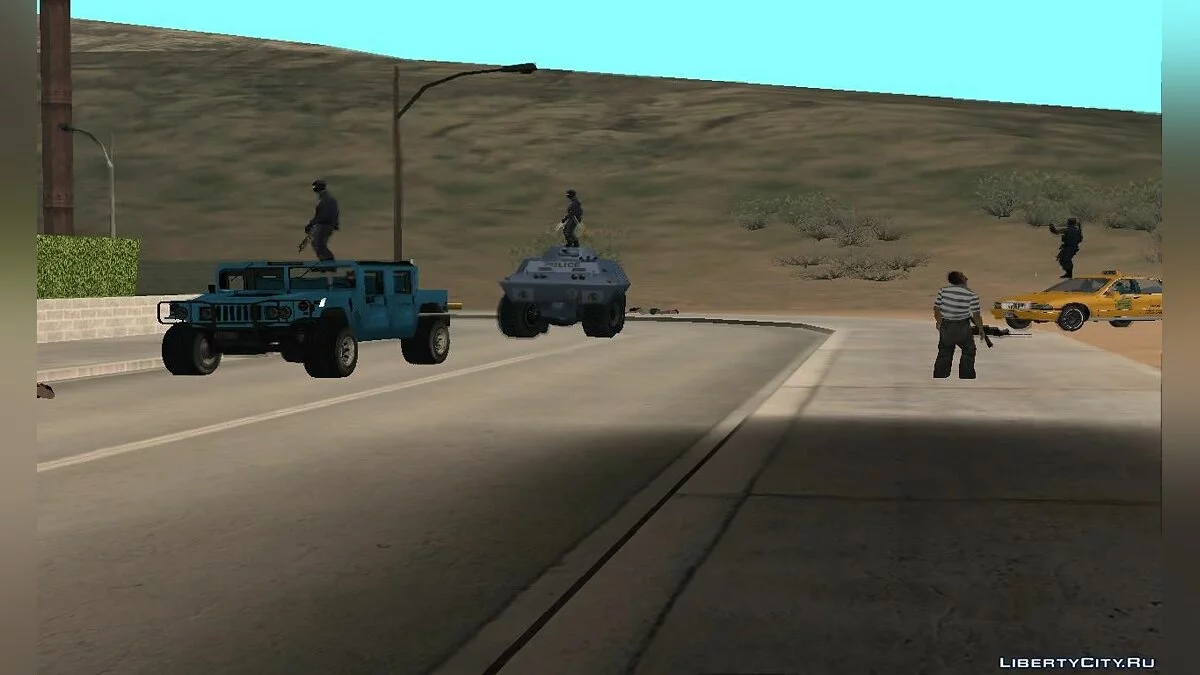 Режим анархии и беспредела / GTA San Andreas
