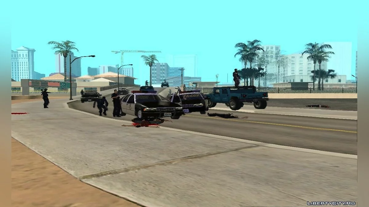 Режим анархии и беспредела / GTA San Andreas