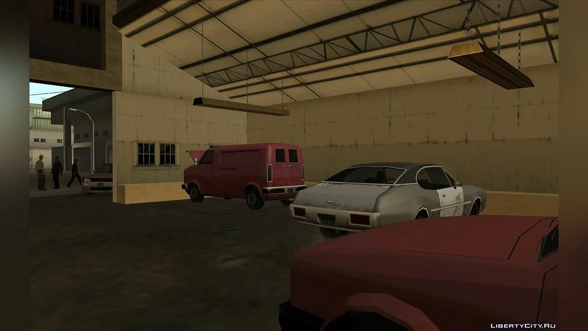 Автосервис в доках / GTA San Andreas