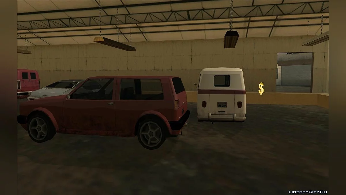 Автосервис в доках / GTA San Andreas