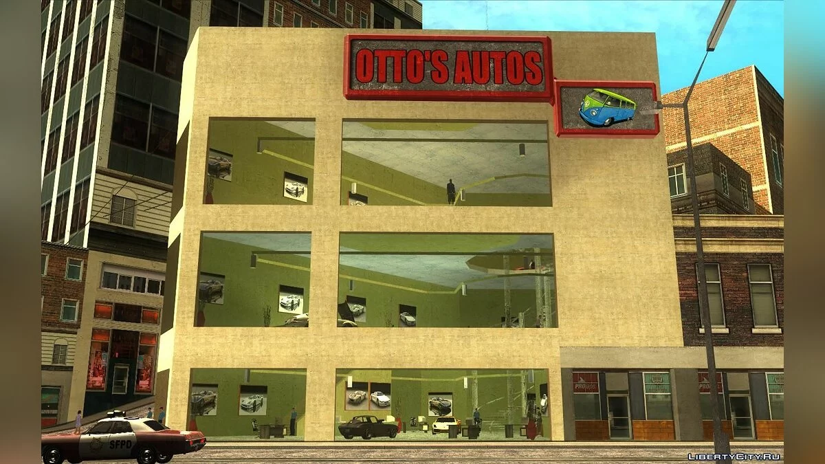 Оживление автосалона "Otto's Autos" / GTA San Andreas
