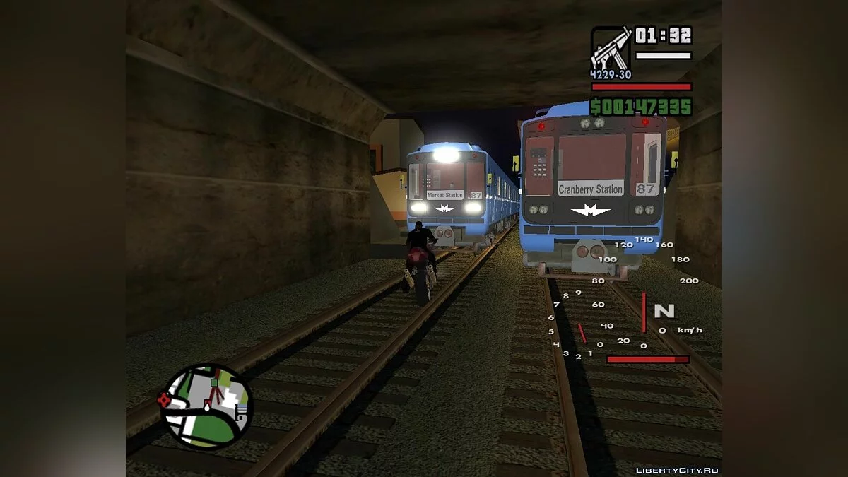 Algorithm Of Railway Traffic / GTA San Andreas