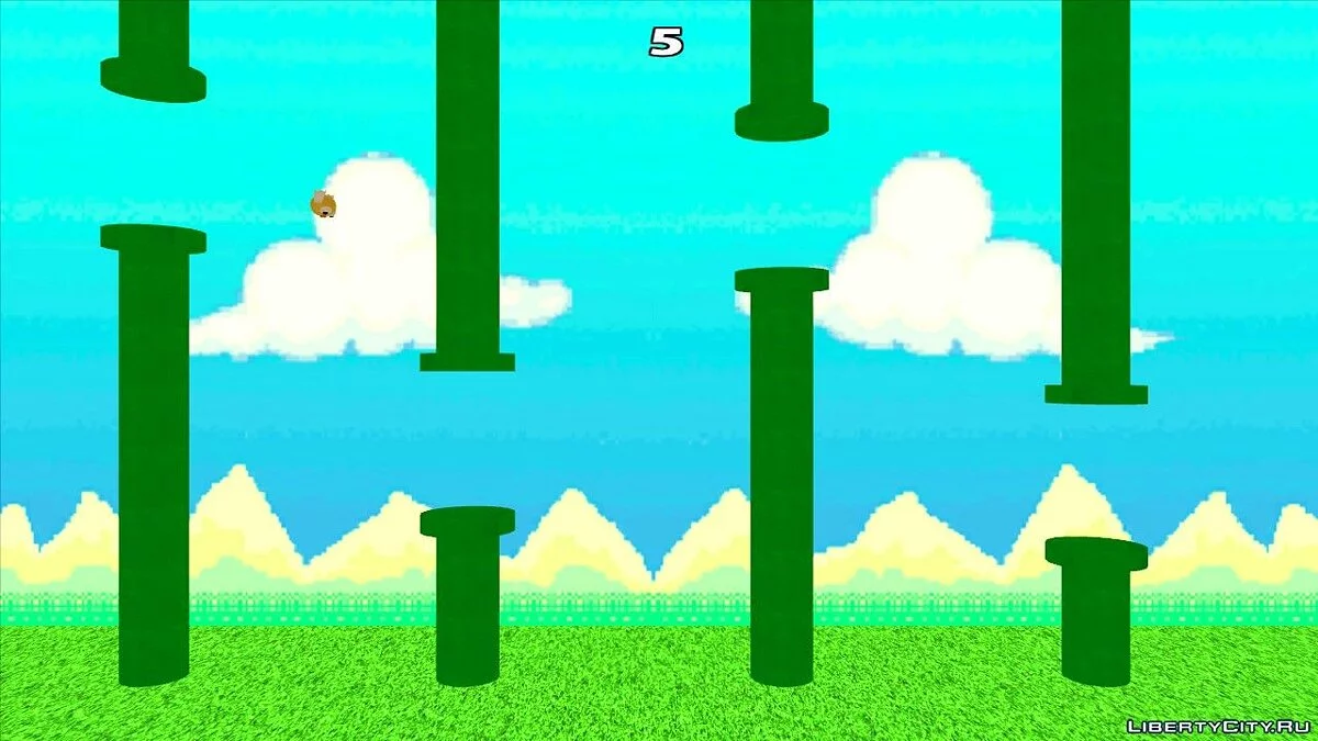 Cleo - Game "FlappyBird" / GTA San Andreas