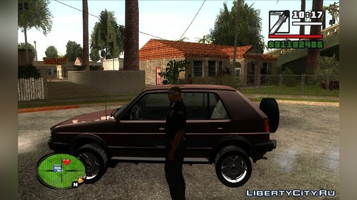 Скачать Car Lock (on foot) для GTA San Andreas