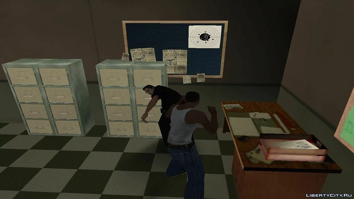 Покупка полицейского участка v1.0 / GTA San Andreas