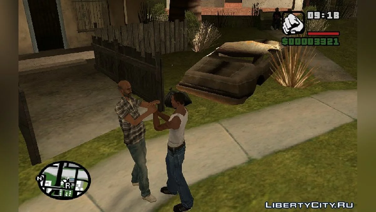 Поздороваться по-гангстерски / GTA San Andreas