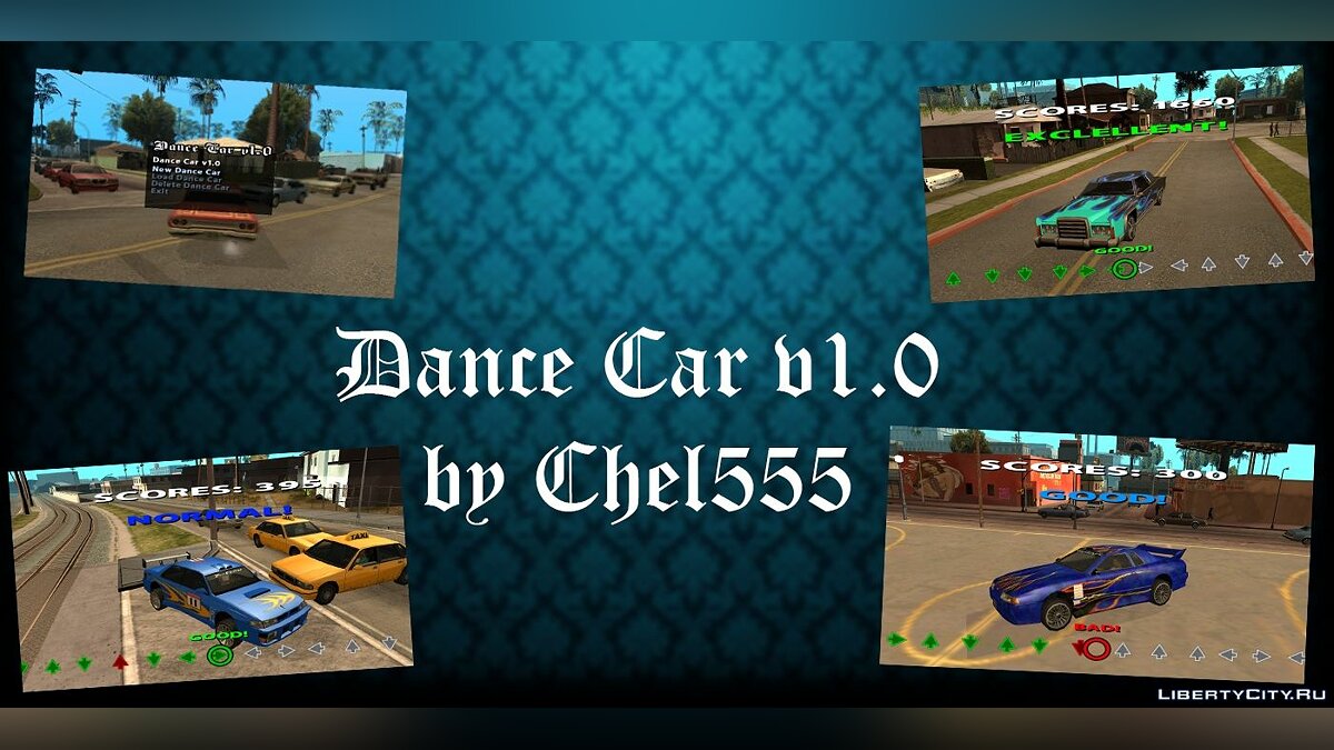 Скачать Dance Car v1.0 для GTA San Andreas