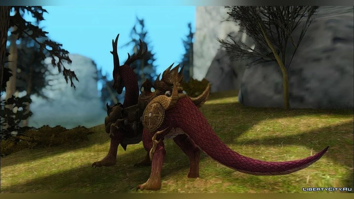 Ездовой Дракон | Kirin Dragon [Tera Online] / GTA San Andreas