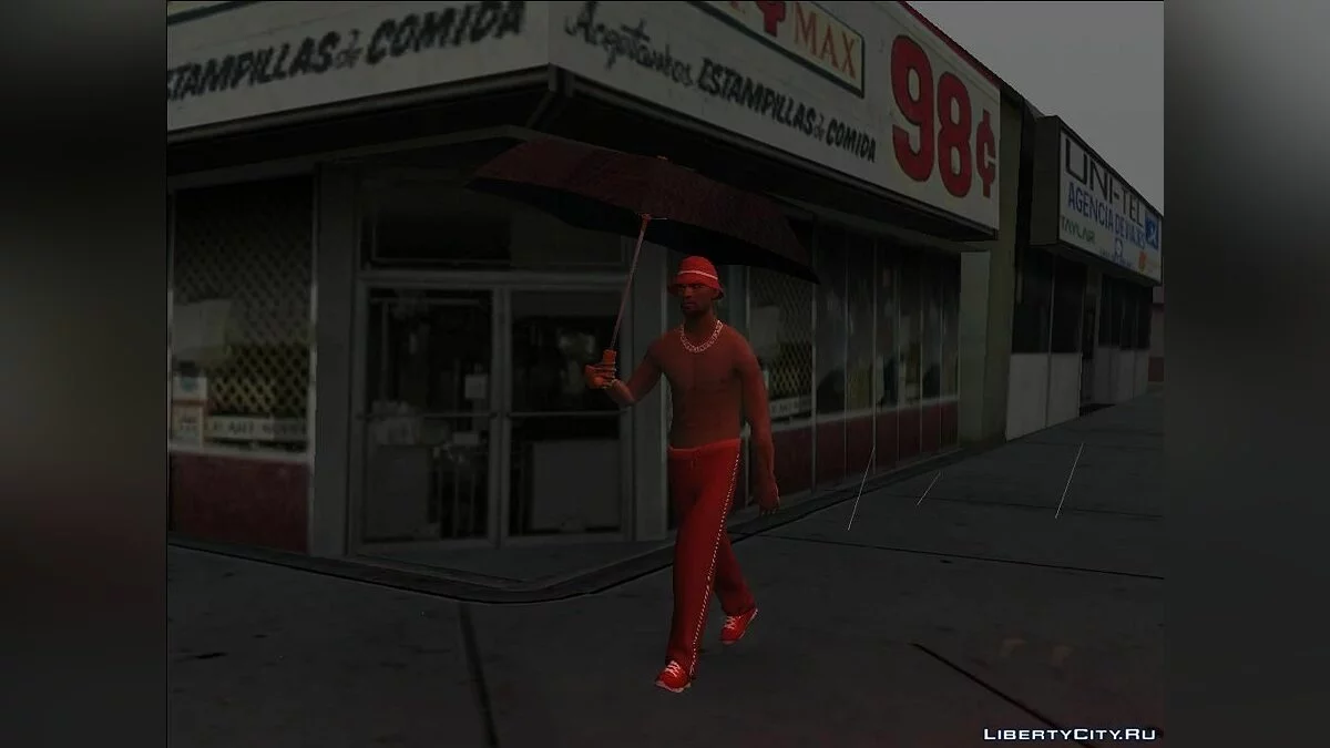 Hard Rain v1.2 / GTA San Andreas