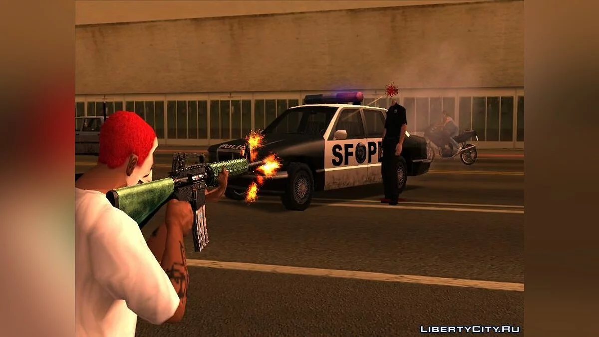 GTA SA - Quantum Break / GTA San Andreas