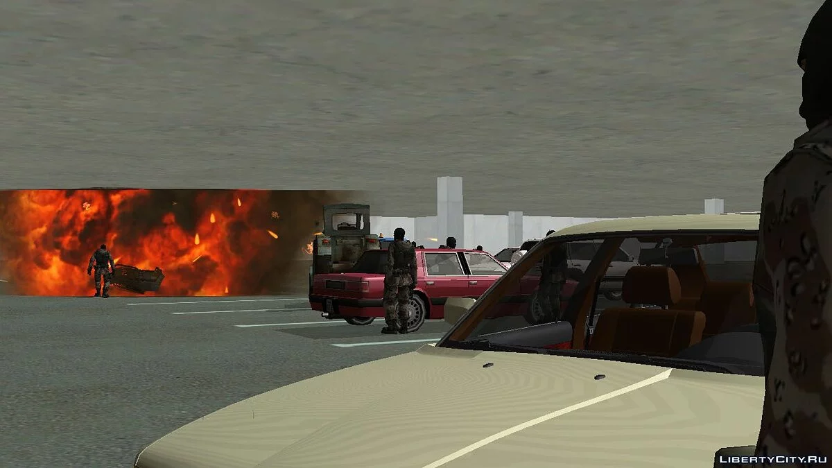 Террористы в офисе v.1.0 для Криминальной России	  / GTA San Andreas