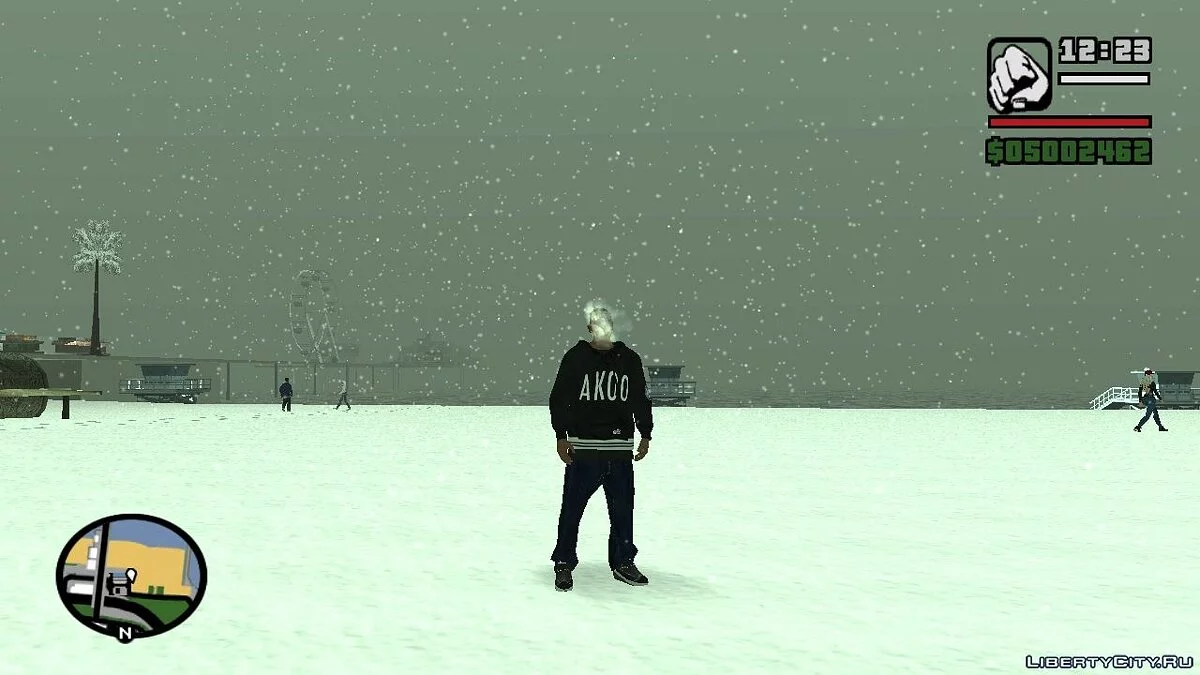 Snow Flakes / GTA San Andreas