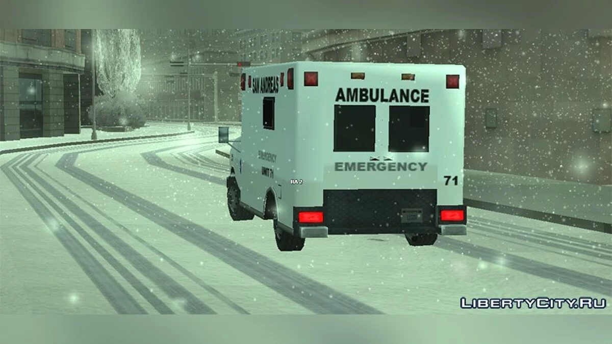 Snow Flakes / GTA San Andreas