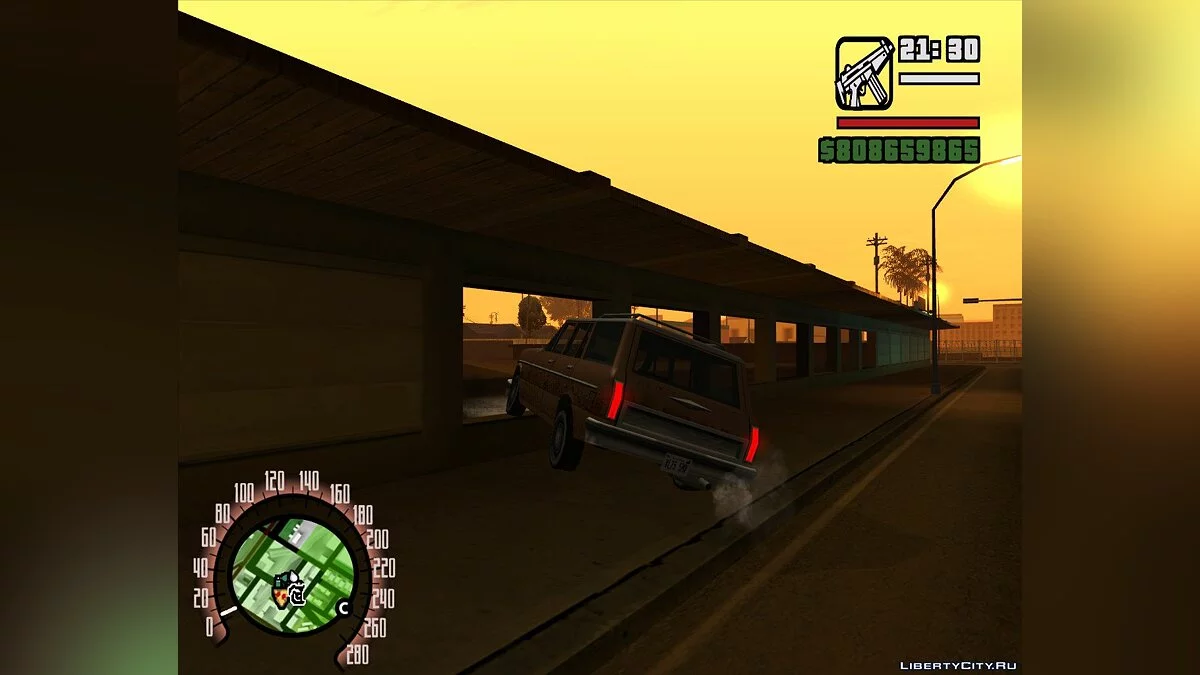 Спидометр из GTA Criminal Russia 2 / GTA San Andreas