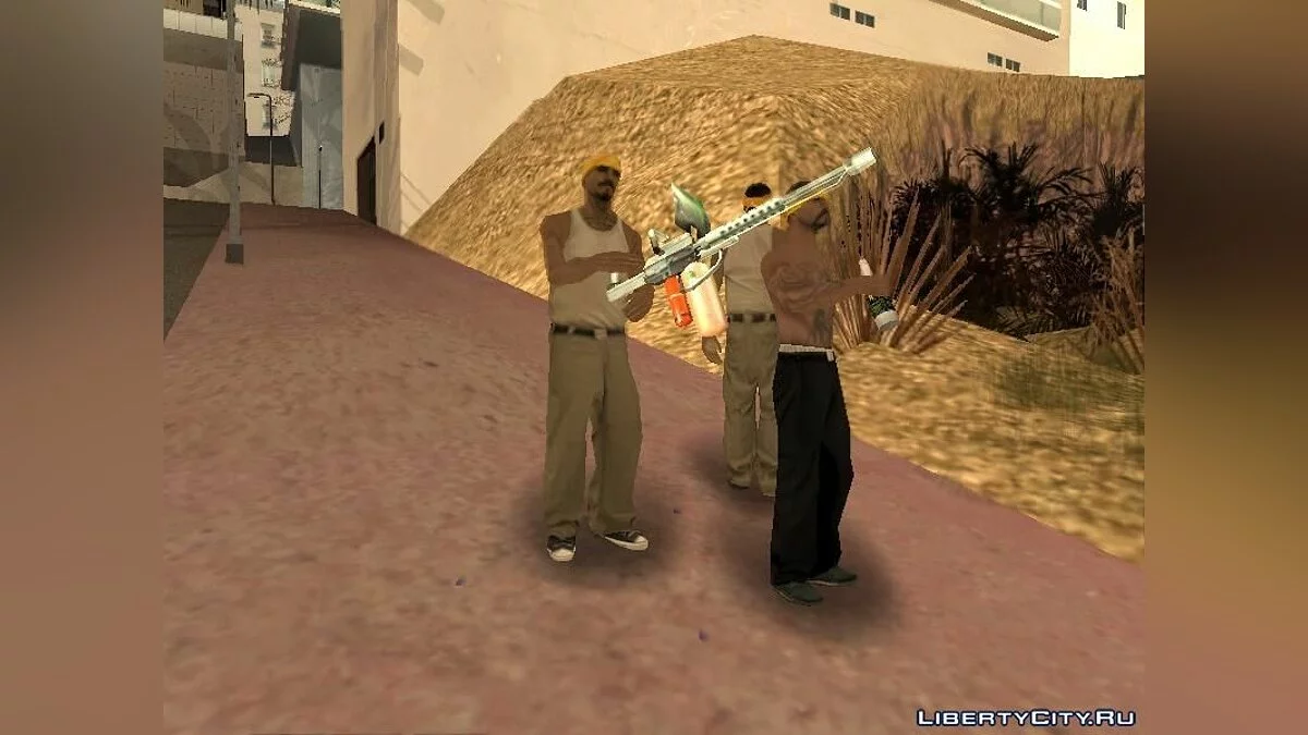 Вооружение банд / GTA San Andreas