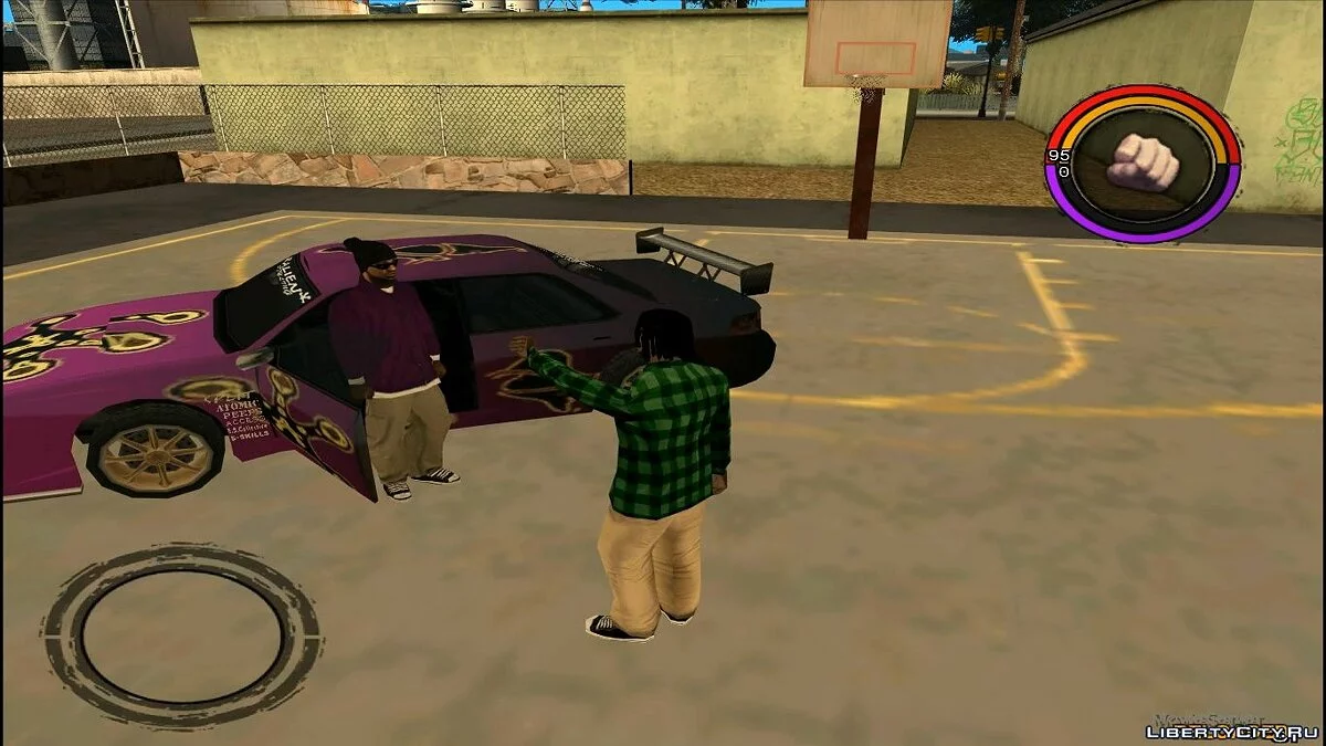 Возможность похвалить или унизить кого-либо / GTA San Andreas