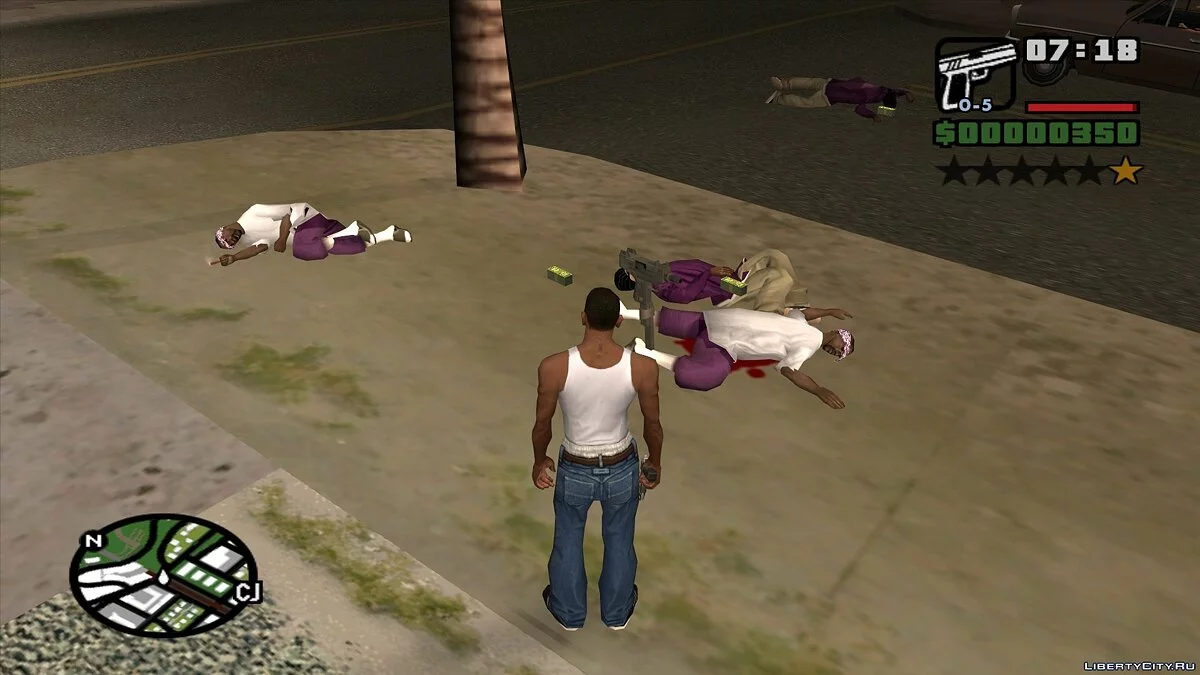15 New Death Animations / GTA San Andreas
