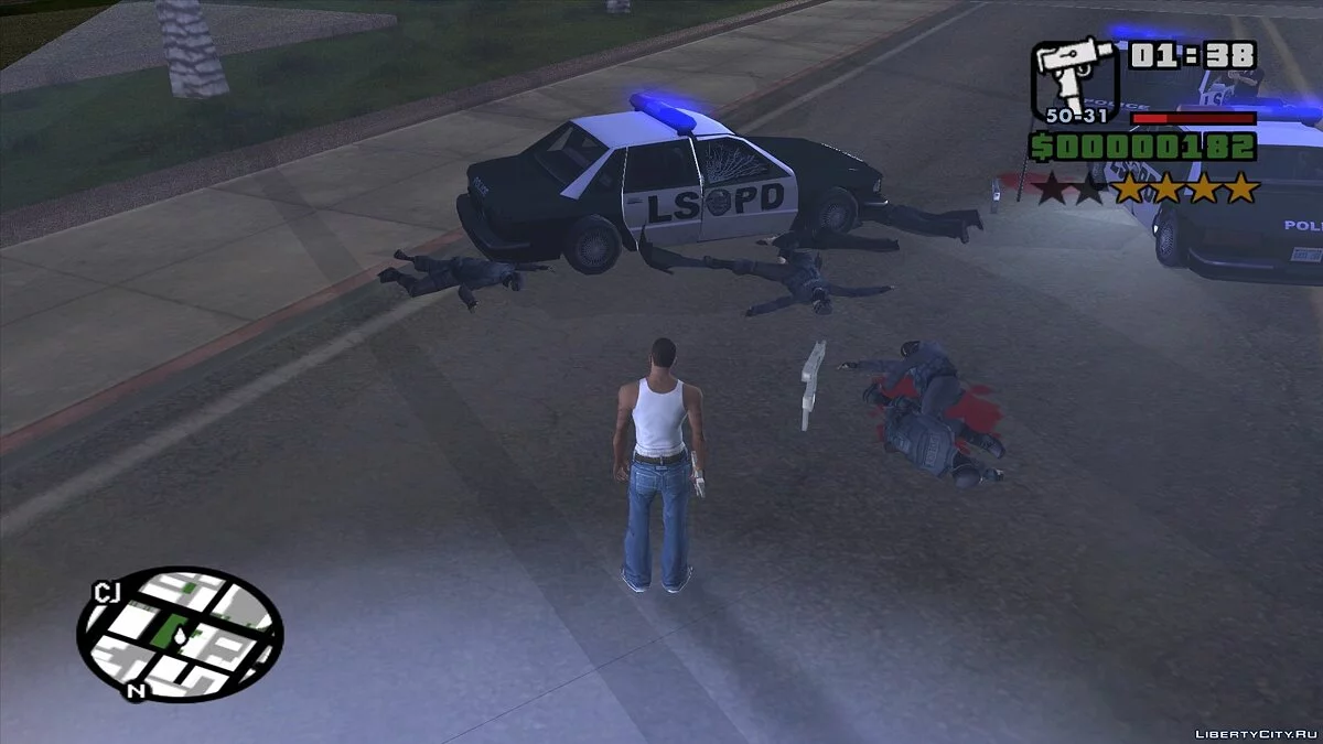 15 New Death Animations / GTA San Andreas