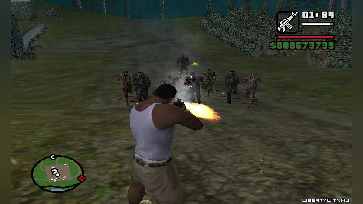Deadly Left 4 Dead Gang Remade v3.5 / GTA San Andreas