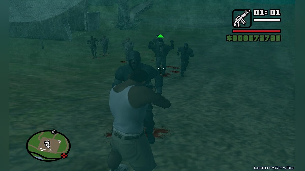 Скачать Deadly Left 4 Dead Gang Remade v3.5 для GTA San Andreas