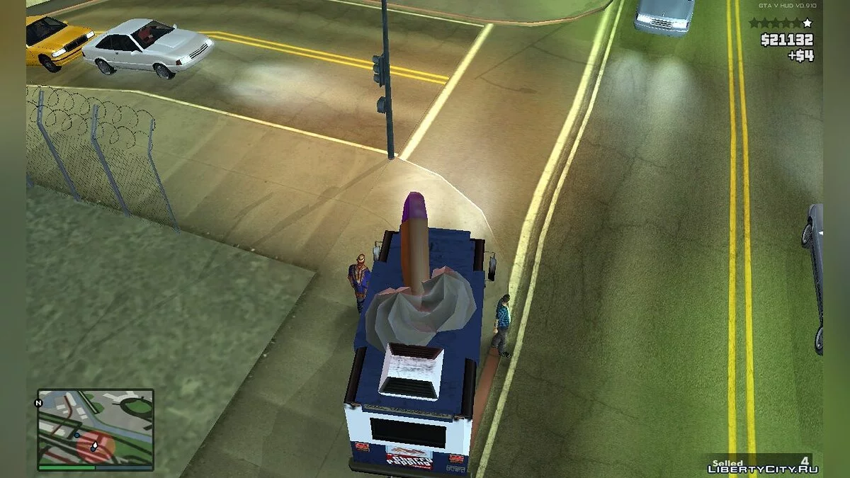 Distribution v0.1 из GTA VC для GTA SA / GTA San Andreas