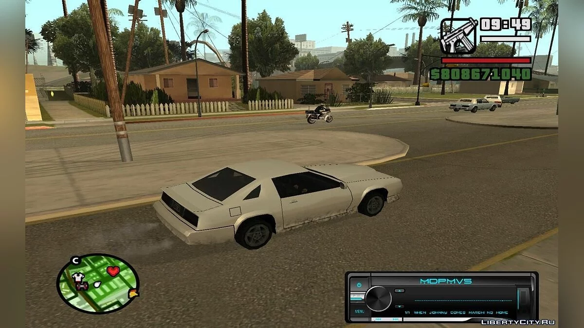 MDPM v5 – Автомагнитола с поддержкой басов / GTA San Andreas