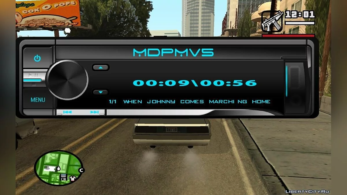 MDPM v5 – Автомагнитола с поддержкой басов / GTA San Andreas
