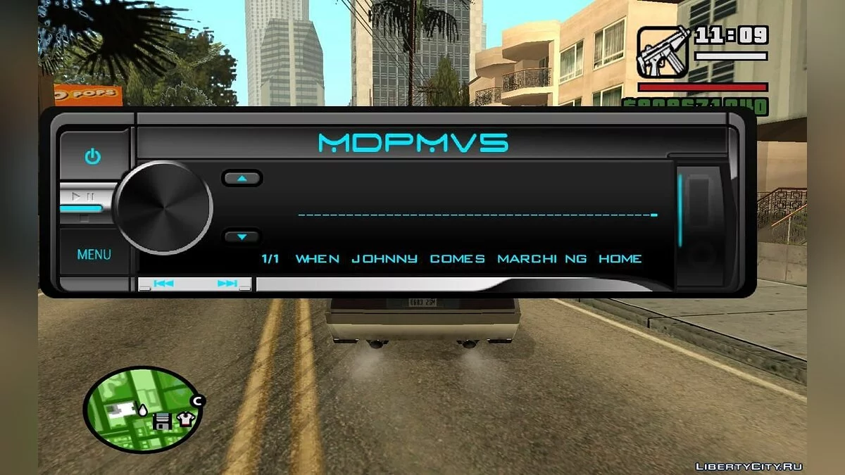 MDPM v5 – Автомагнитола с поддержкой басов / GTA San Andreas