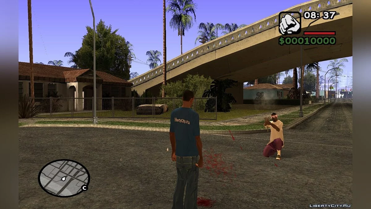 Отобрать оружие у противника V1.1 / GTA San Andreas