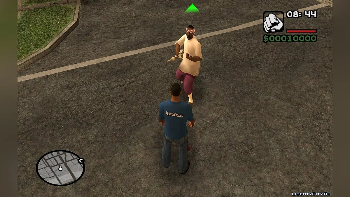 Отобрать оружие у противника V1.1 / GTA San Andreas