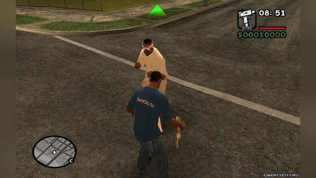 Отобрать оружие у противника V1.1 / GTA San Andreas