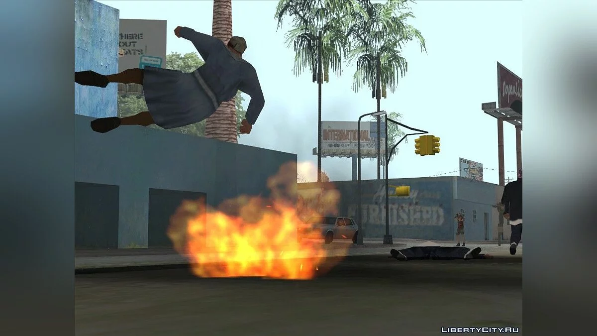 Взрывные пули / GTA San Andreas