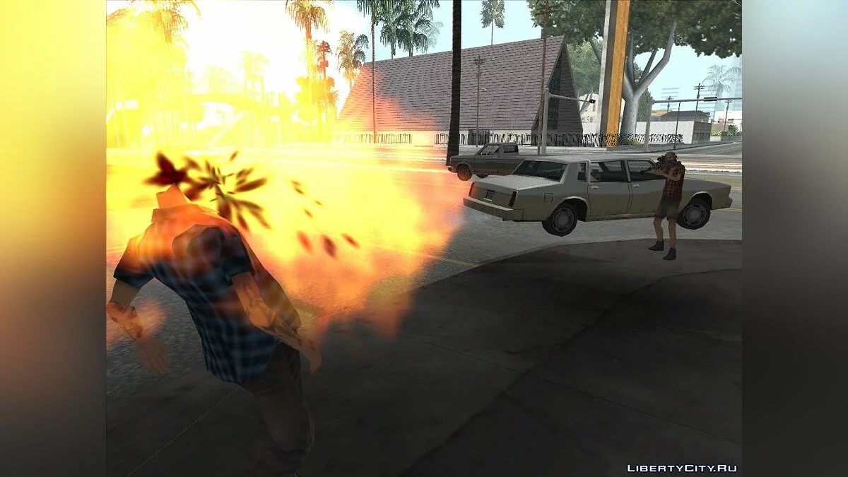 Взрывные пули / GTA San Andreas