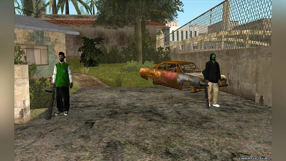 Защитники Grove ST / GTA San Andreas