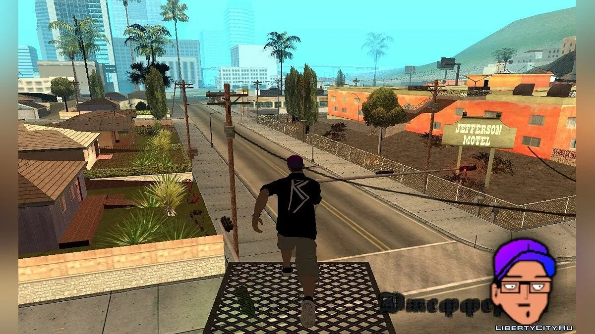 Воздушная лестница v3.0 / GTA San Andreas