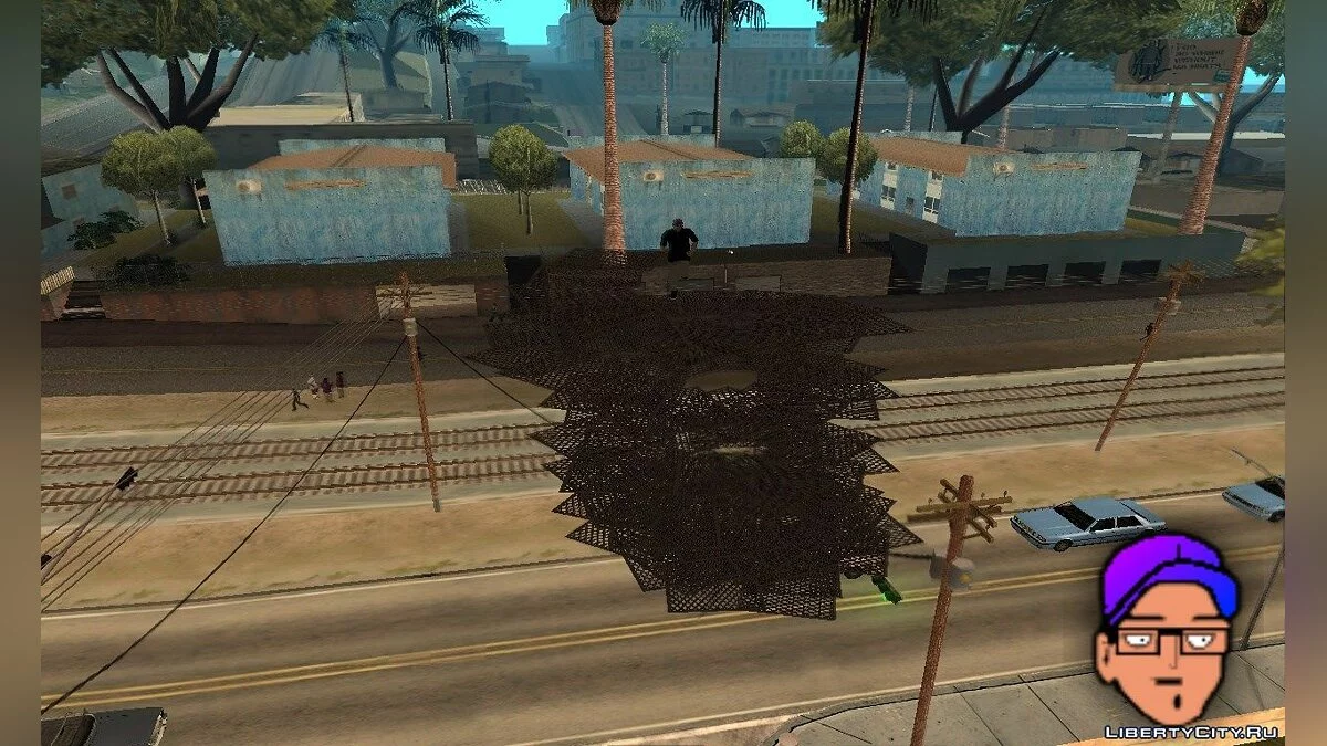 Воздушная лестница v3.0 / GTA San Andreas