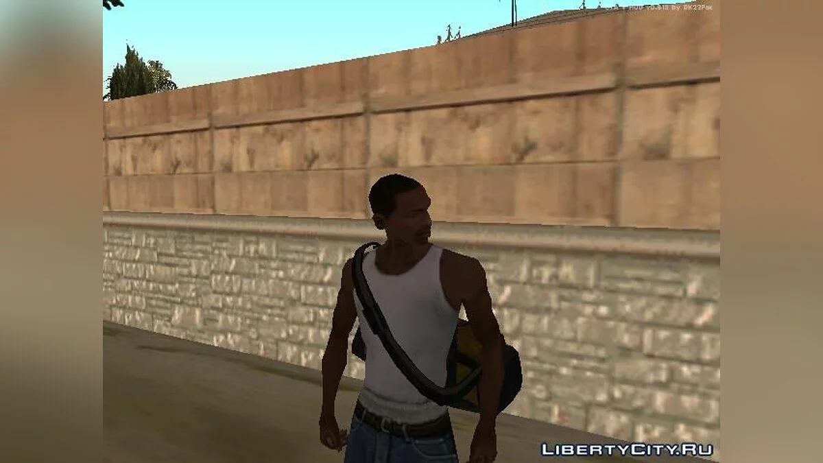 Возможность надеть/снять сумку из GTA V / GTA San Andreas