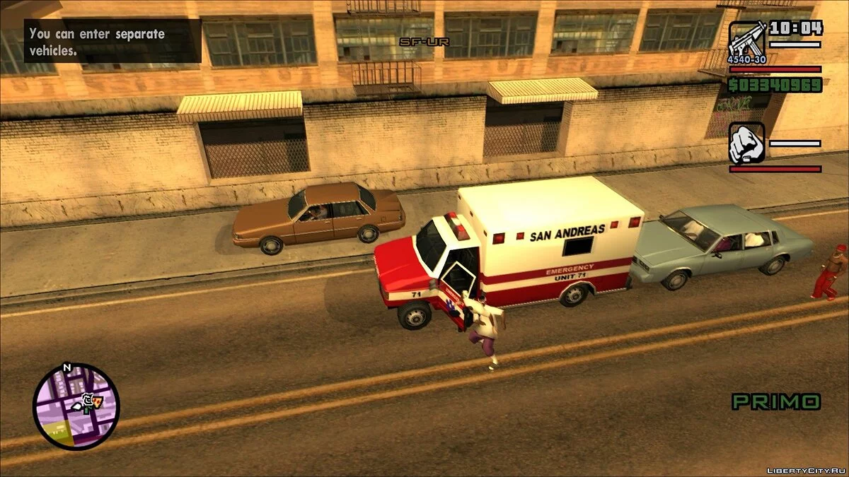 2-Player Mode Enhancements / GTA San Andreas