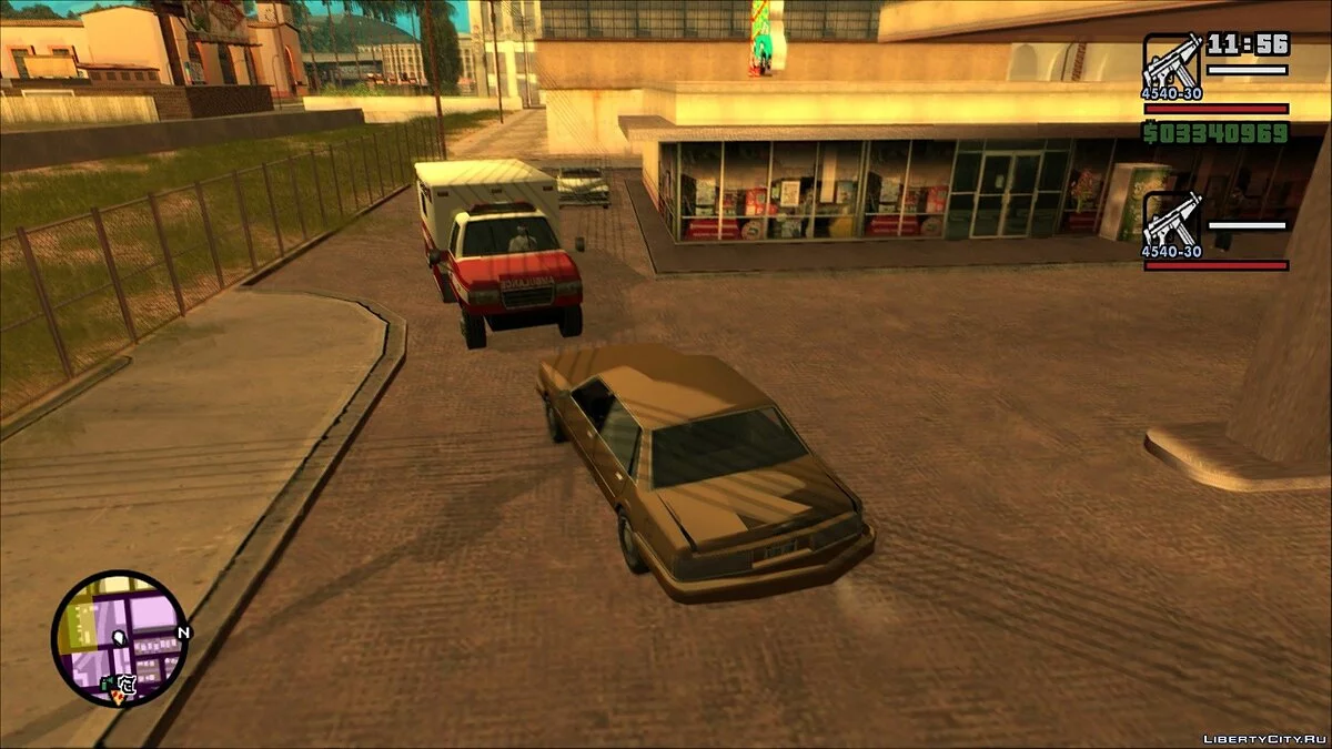 2-Player Mode Enhancements / GTA San Andreas