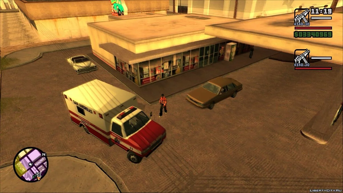 2-Player Mode Enhancements / GTA San Andreas