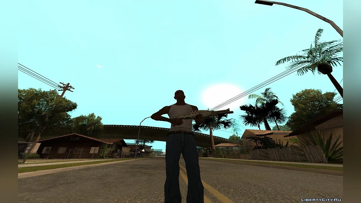 Fish Eye Effect / GTA San Andreas