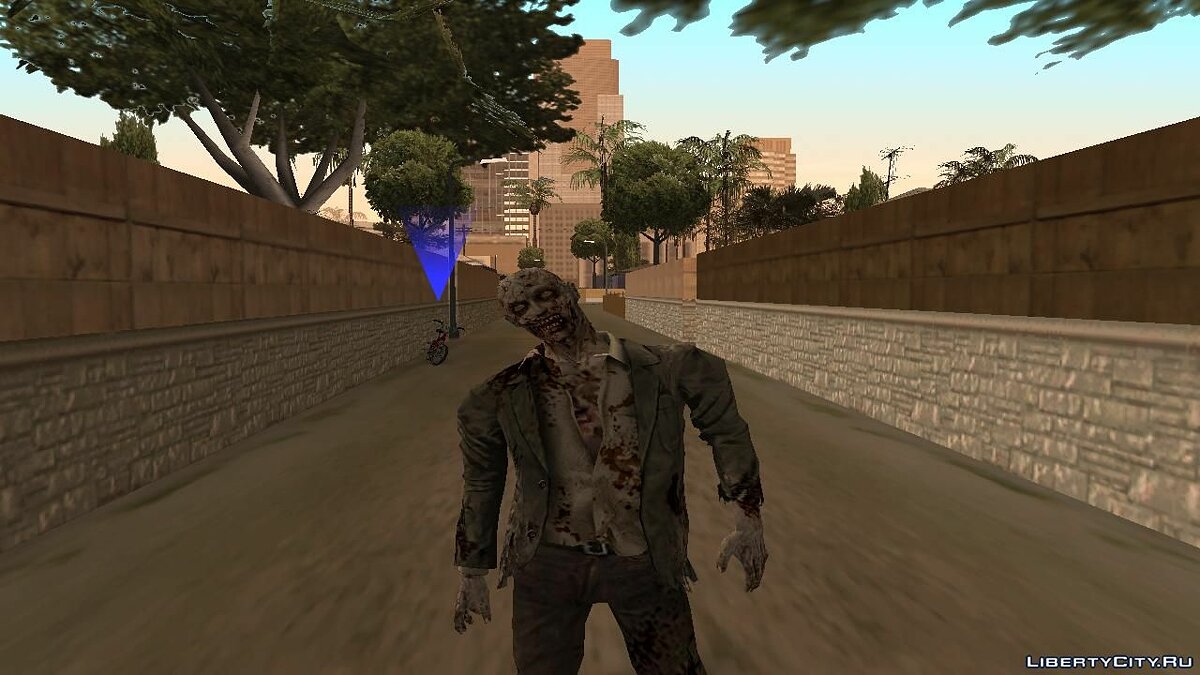 Скачать I Am Zombie для GTA San Andreas