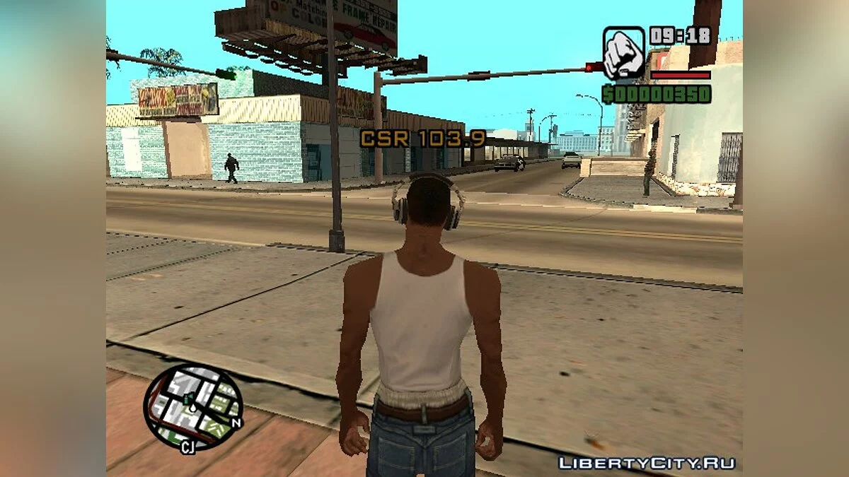 Радио вне транспорта alpha 1 / GTA San Andreas