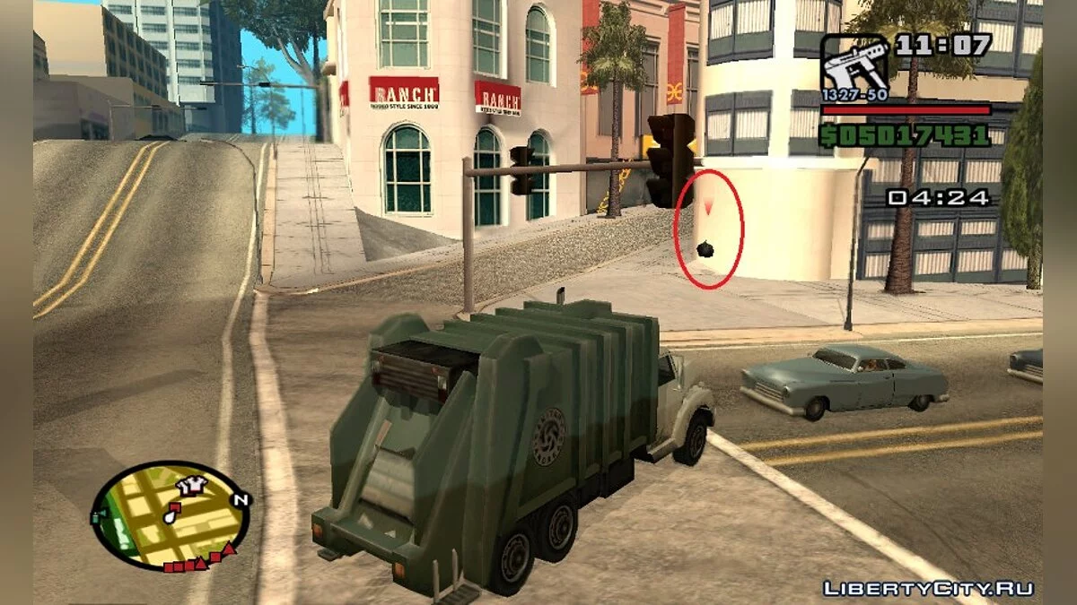 Trashmaster mission from GTA LCS / GTA San Andreas