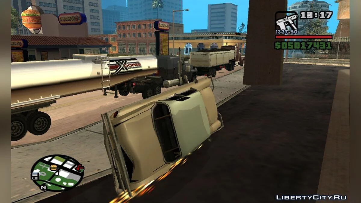 Автомобили с прицепами / GTA San Andreas