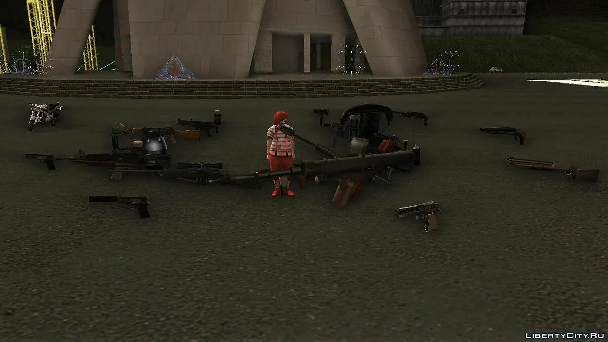 Оружейный "ПОЯС" / GTA San Andreas