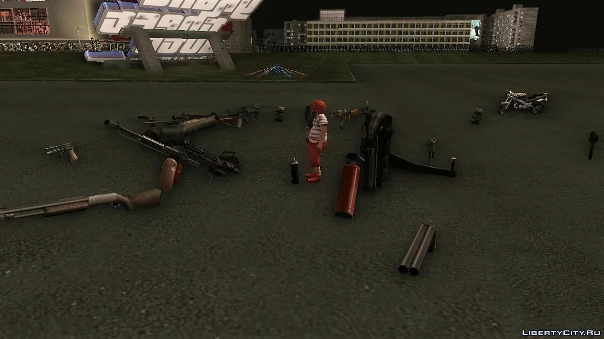 Оружейный "ПОЯС" / GTA San Andreas
