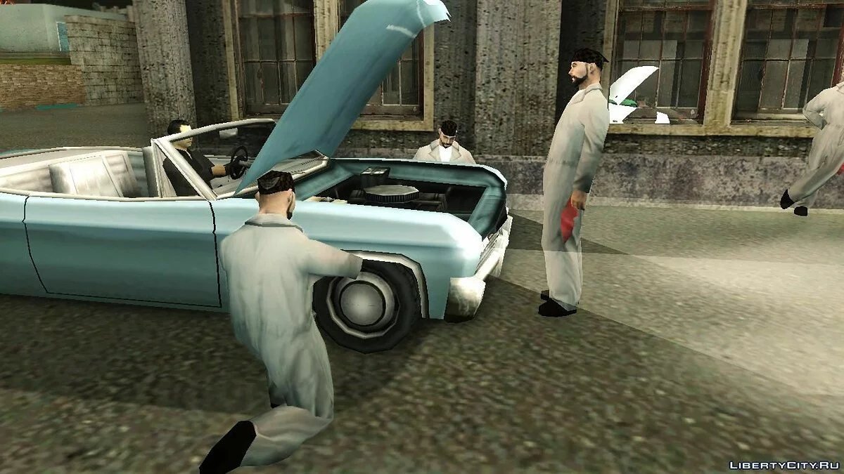 Оживление Автосервиса в Криминальной России / GTA San Andreas